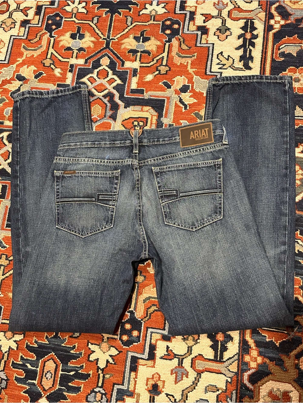 Men’s Ariat Slim Fit Straight leg M7 33/34 (56)